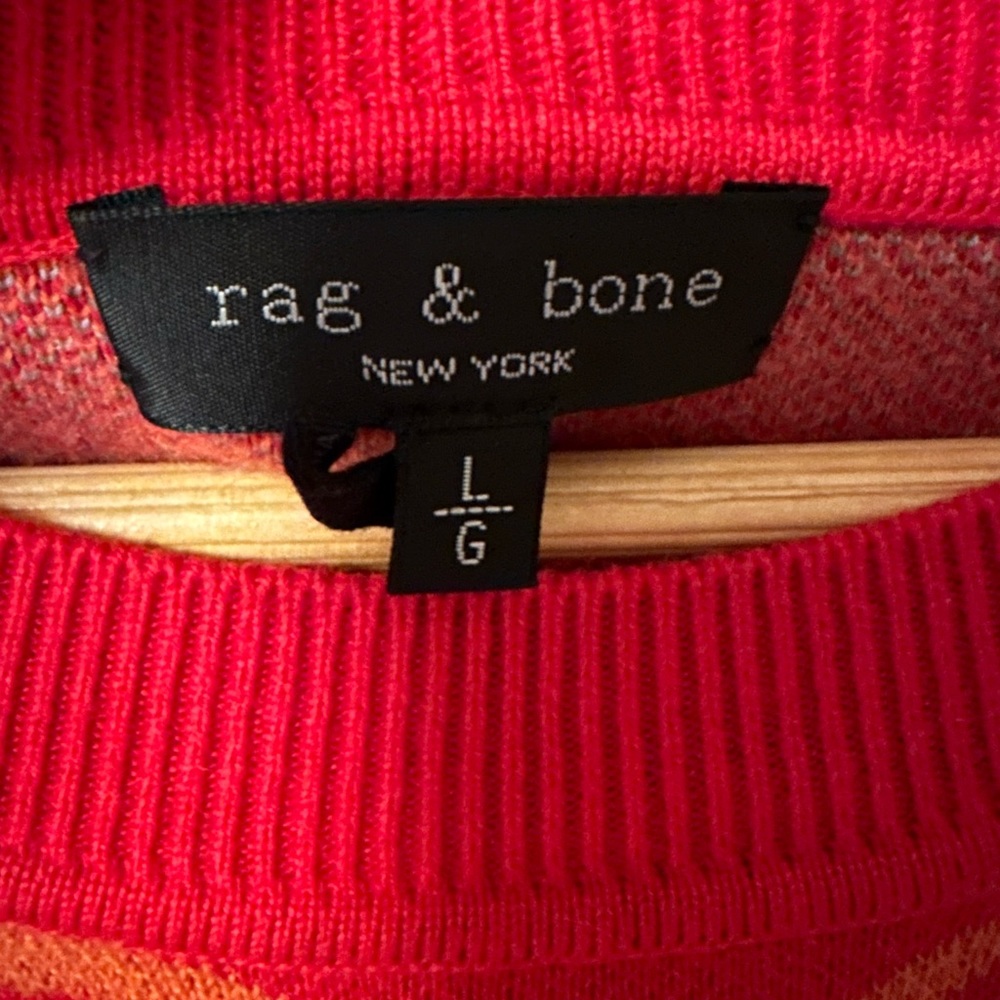 Rag & Bone Zebra Crewneck - image 5